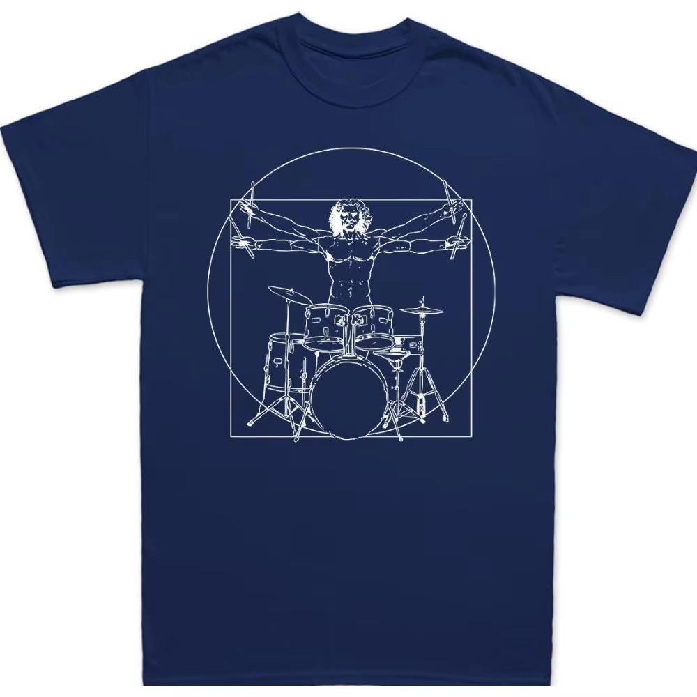 T-shirt graphique d'art gothique pour homme