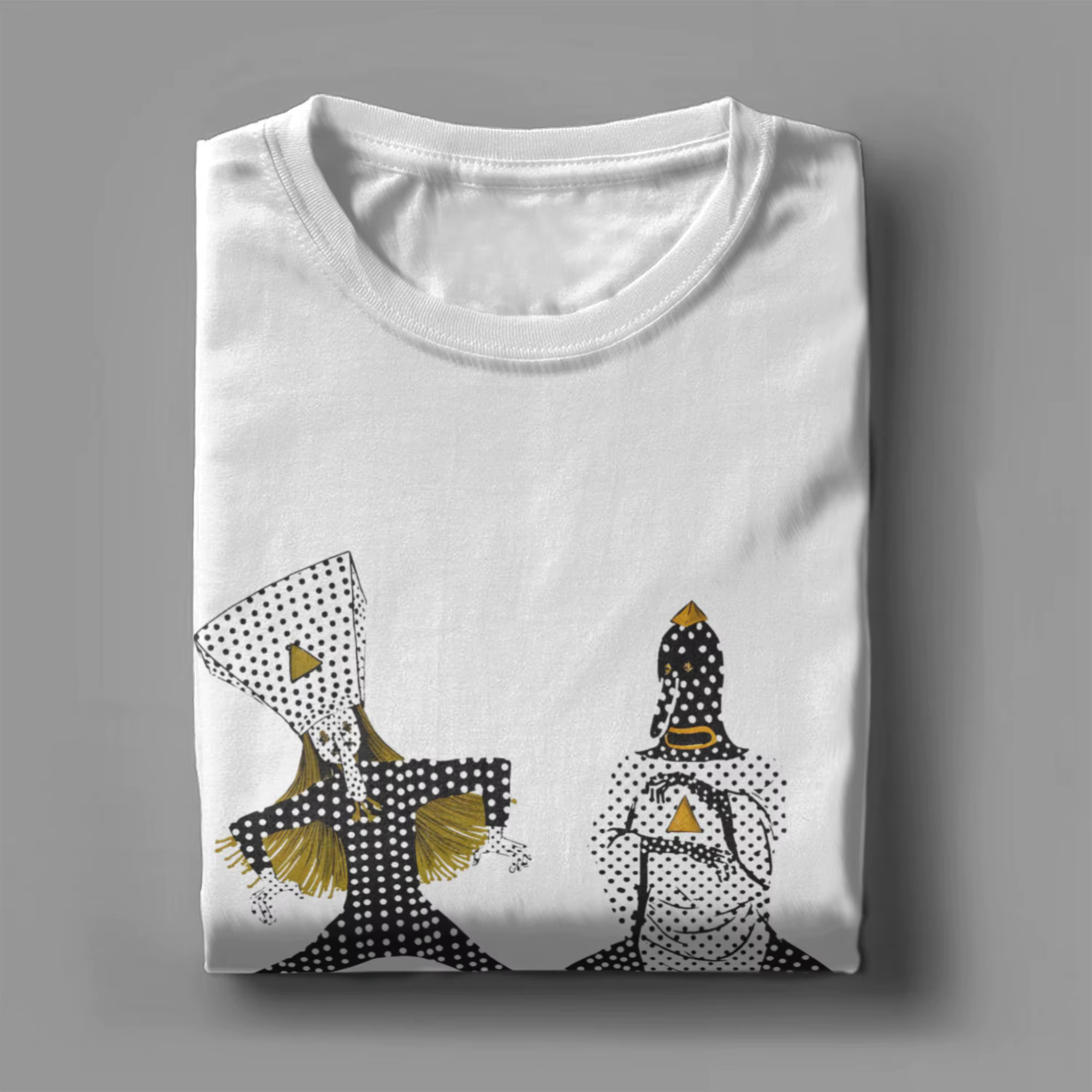 T-shirt pour homme Angine De Poitrine Band Fashion en coton à manches courtes col rond imprimé