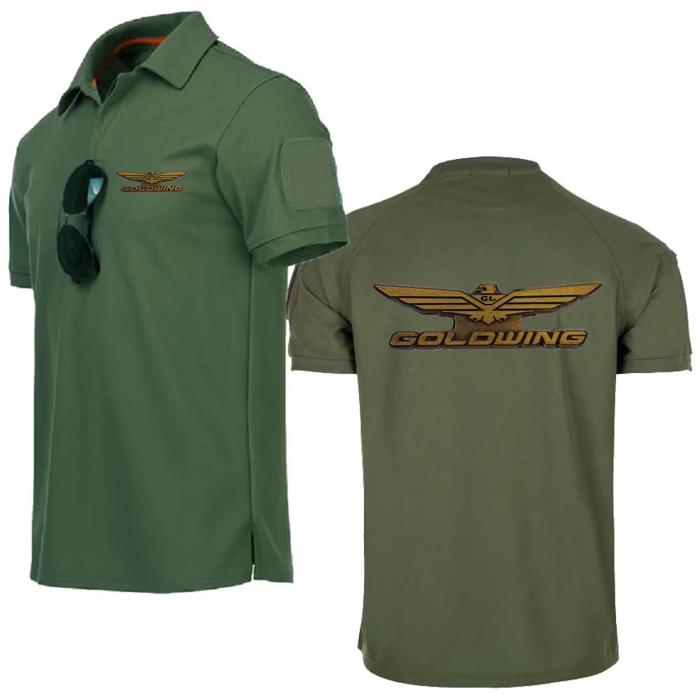 Hommes Polo à manches courtes POLOS sport Fitness chemises T-Shirt maille