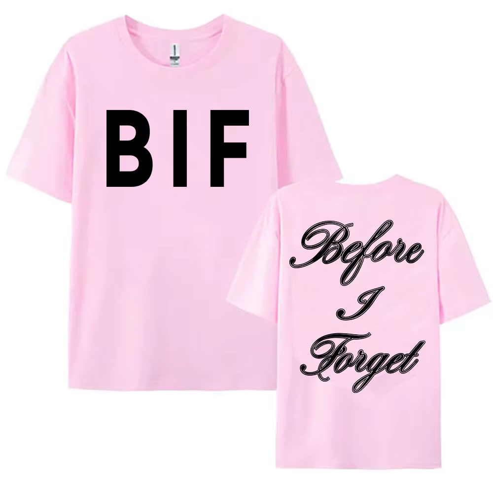 T-shirt unisexe imprimé avec le design de l'album TKL Before I Forget