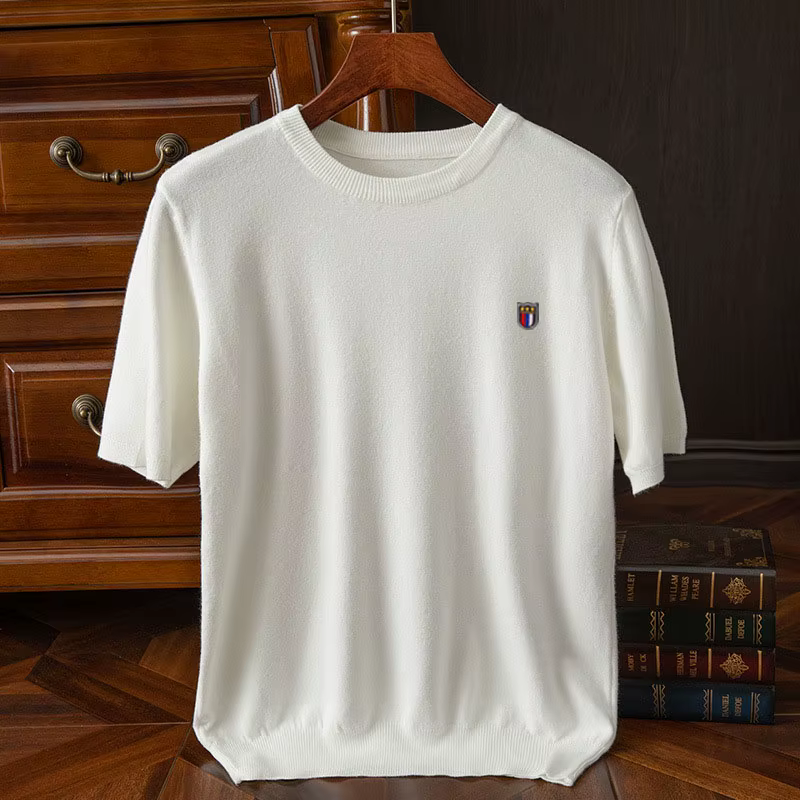Smile Fine Mer37Wool Base T-Shirt pour Homme