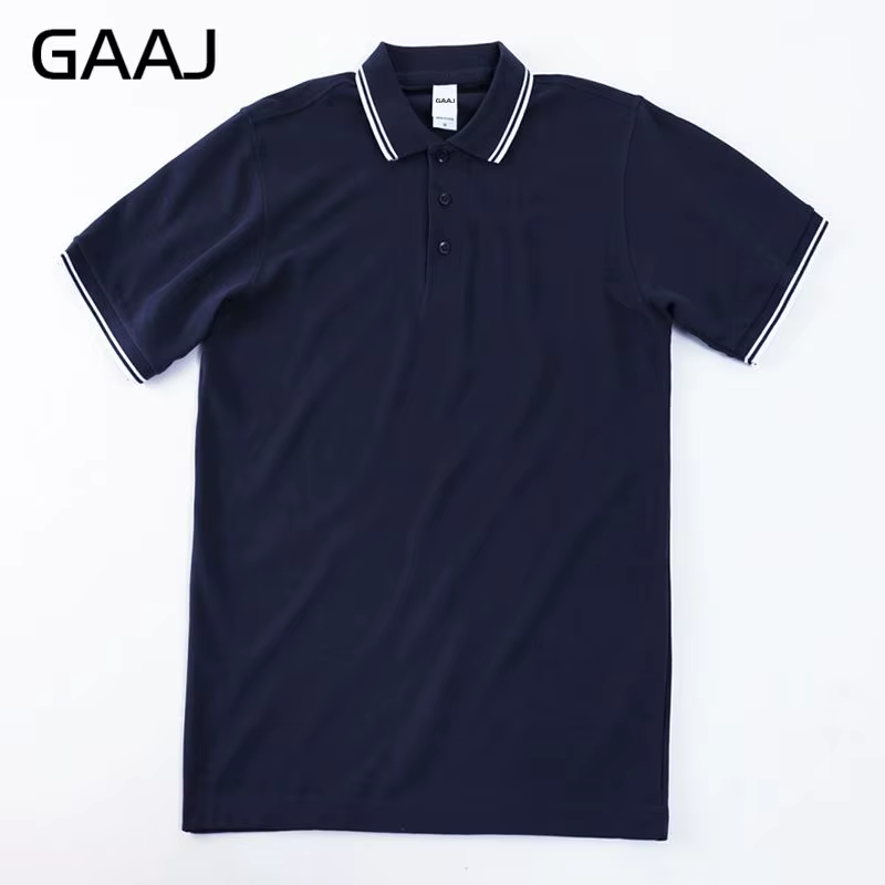 GAAJ Polo Shirt Hommes Plus Taille