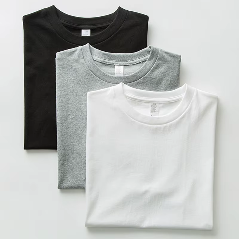 Pour homme votre image t-shirt d'été quotidien Logo texte Photo impression conception à manches courtes coton sur mesure col rond hauts de voyage