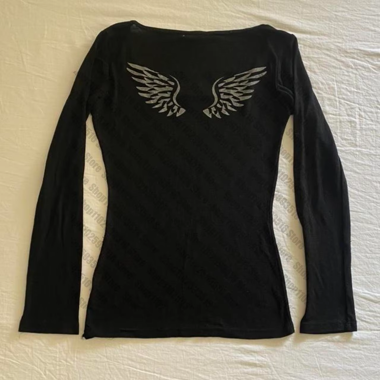 Haut court femmes Y2k-shir t-shirt
