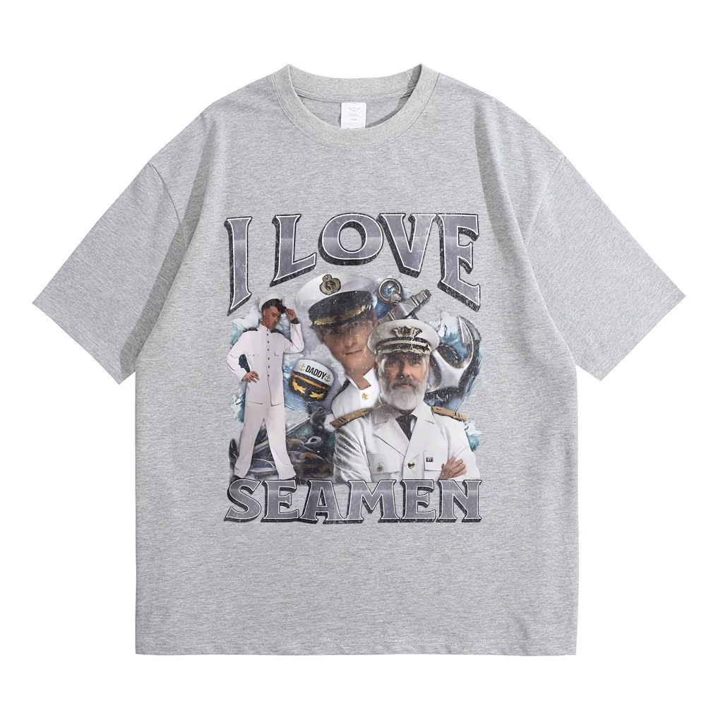 T-shirt Unisexe Vintage 2026 « I Love Seamen » – Coton Pur