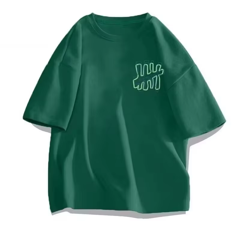 T-shirt de mode baseball américain avec logo imprimé en 3D