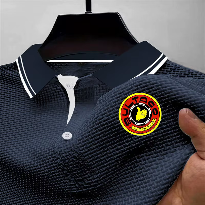 POLO de marque en pur coton pour hommes