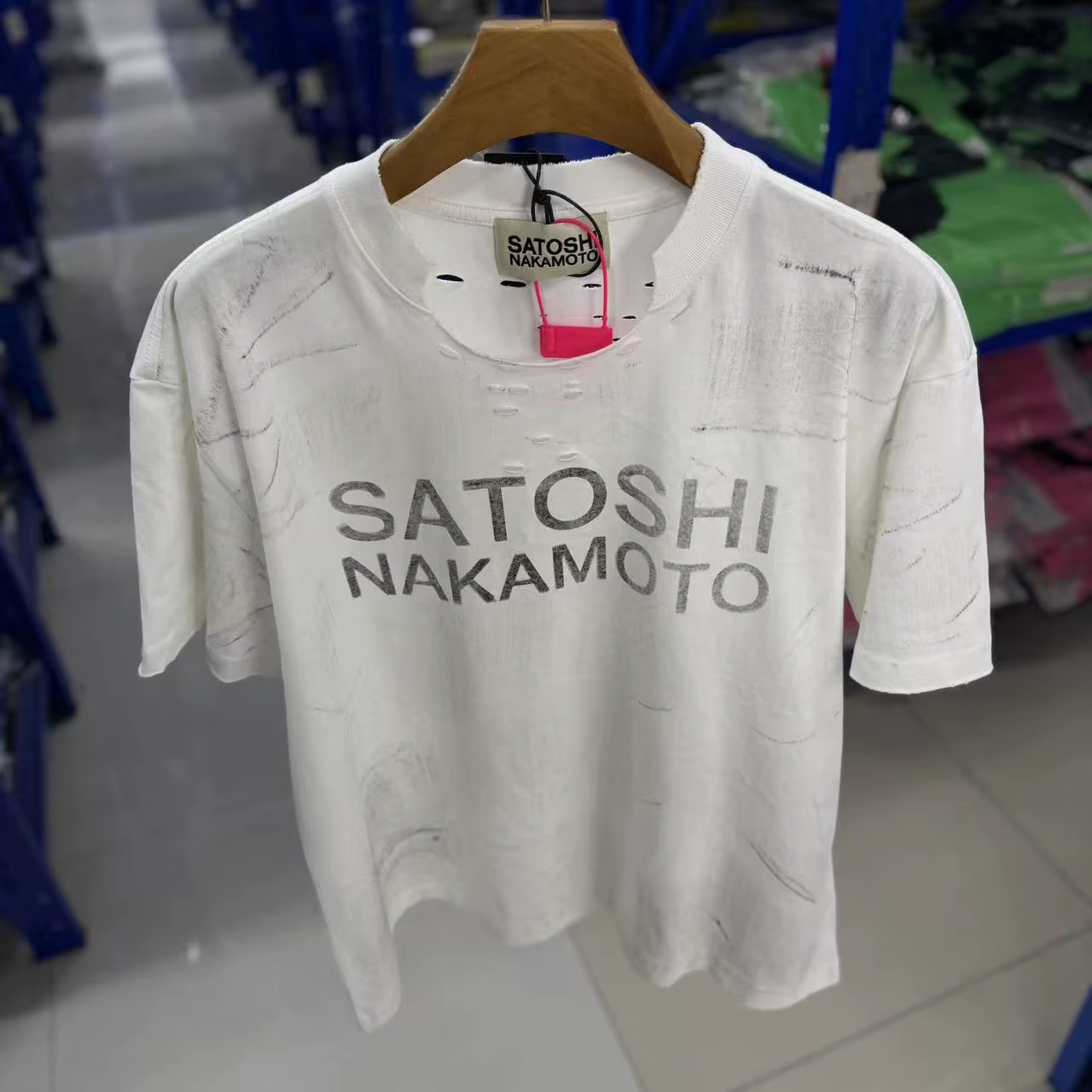 T-shirt Satoshi Nakamoto 26SS