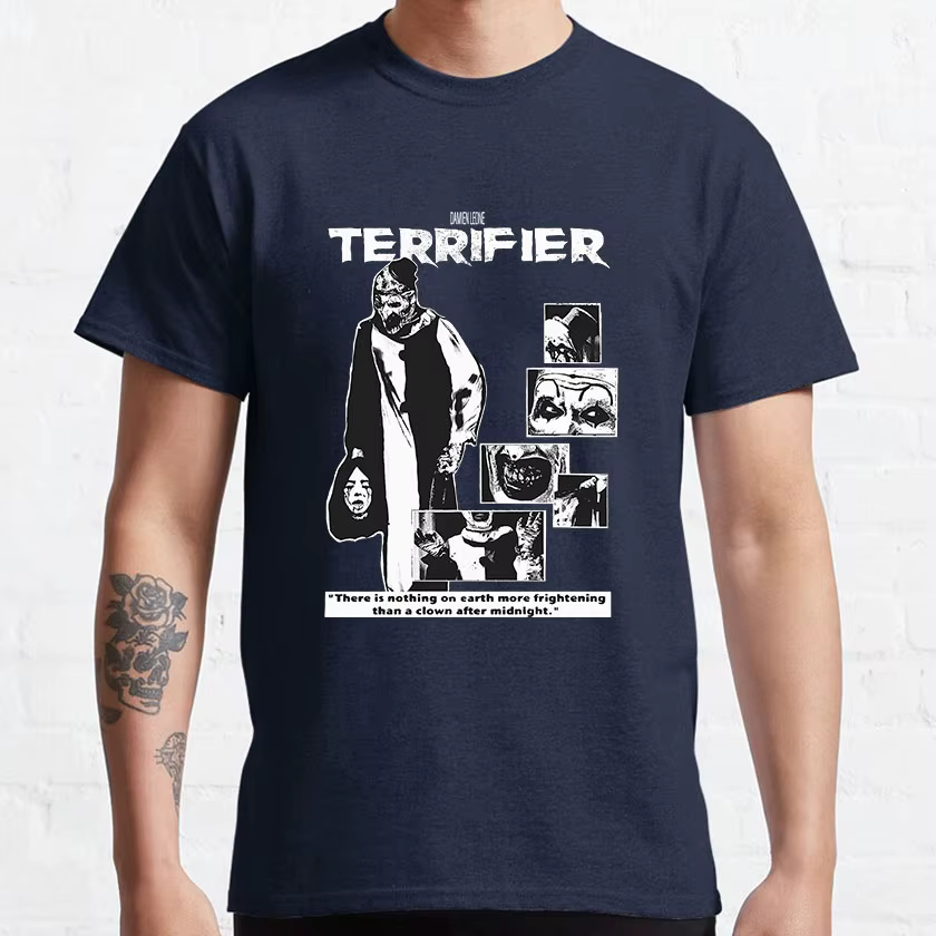 T-shirt imprimé 100% coton pour hommes