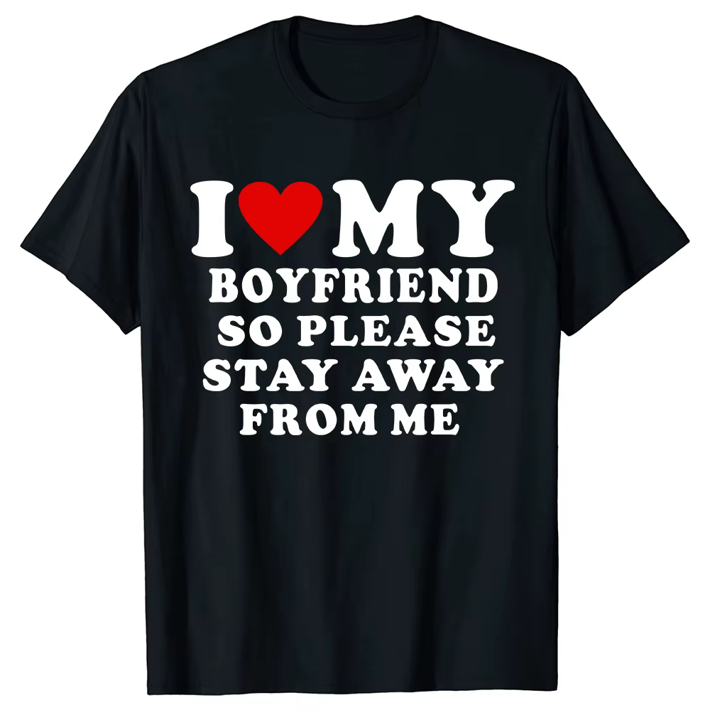 J'aime mon petit ami vêtements