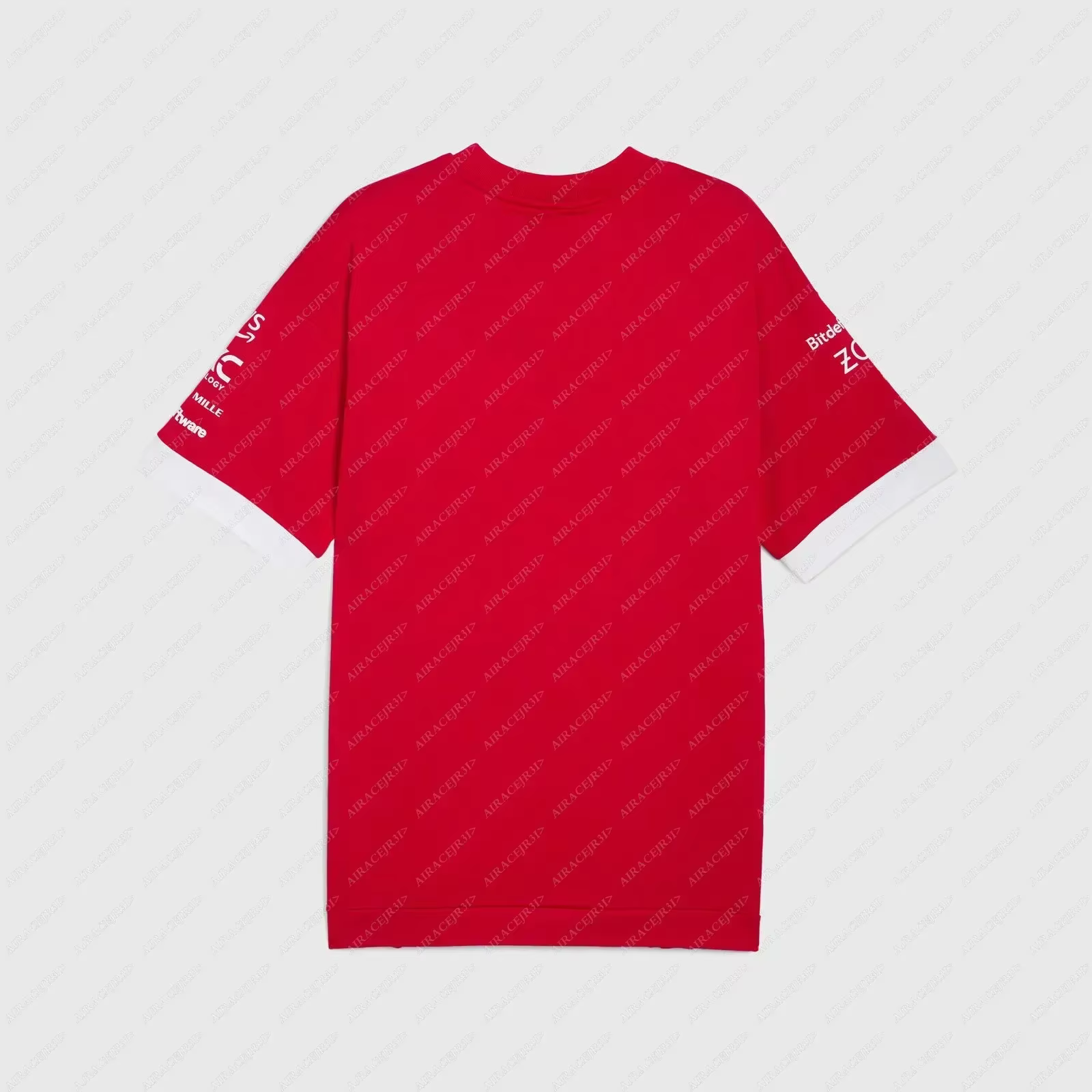T-shirt Ferrari Officiel Équipe Motorsport Hamilton Leclerc Homme Blanc Rouge Été Séchage Rapide