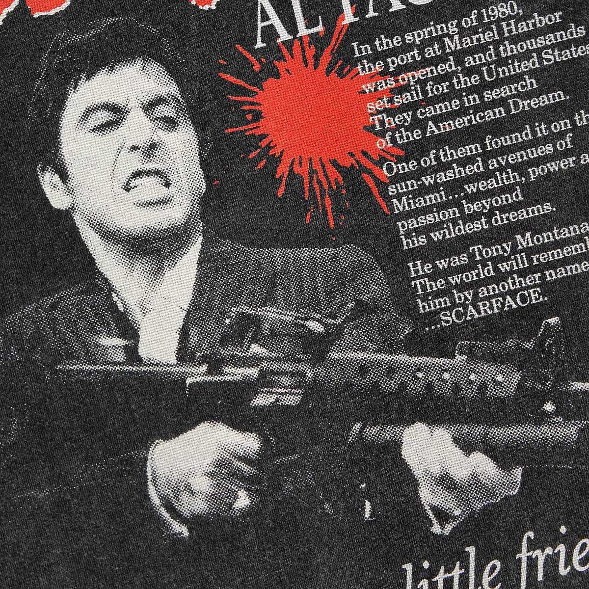 Scarface T-Shirt dit bonjour à mon petit ami Al Pacino film Donnie Brasco chien jour après-midi coton été noir