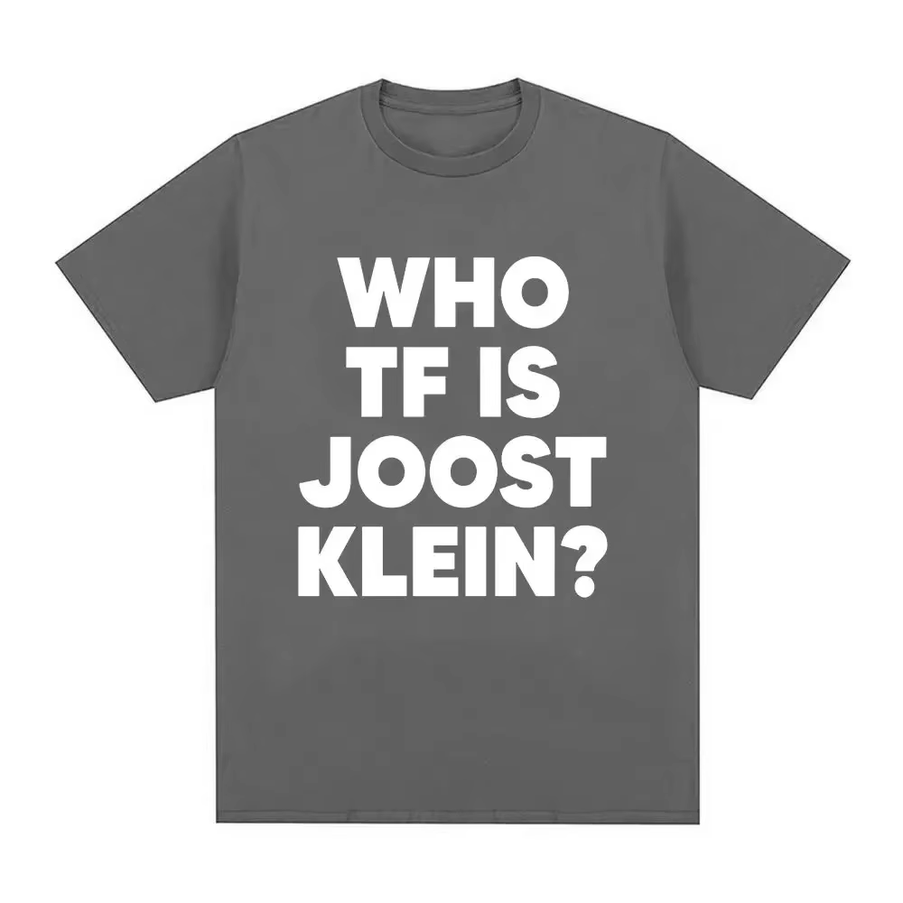 T-shirt tendance et amusant pour femme 2026 – Qui est Joost Klein ? – Haut créatif et stylé