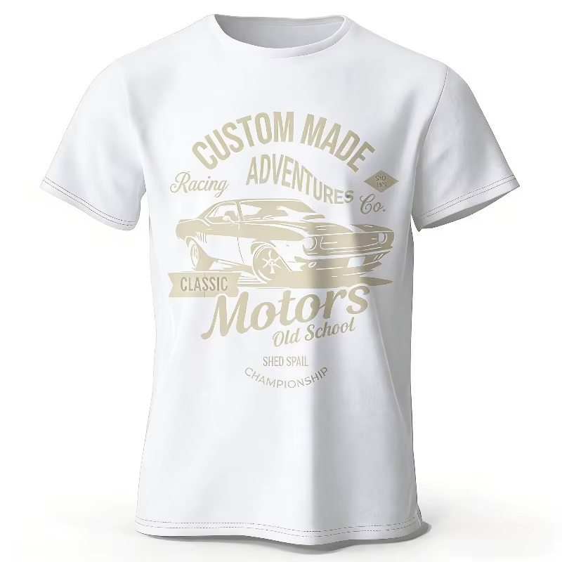 T-shirt pour homme 100% coton