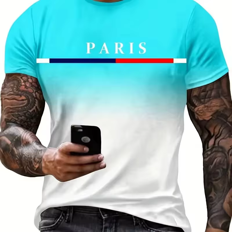 T-shirt graphique pour homme