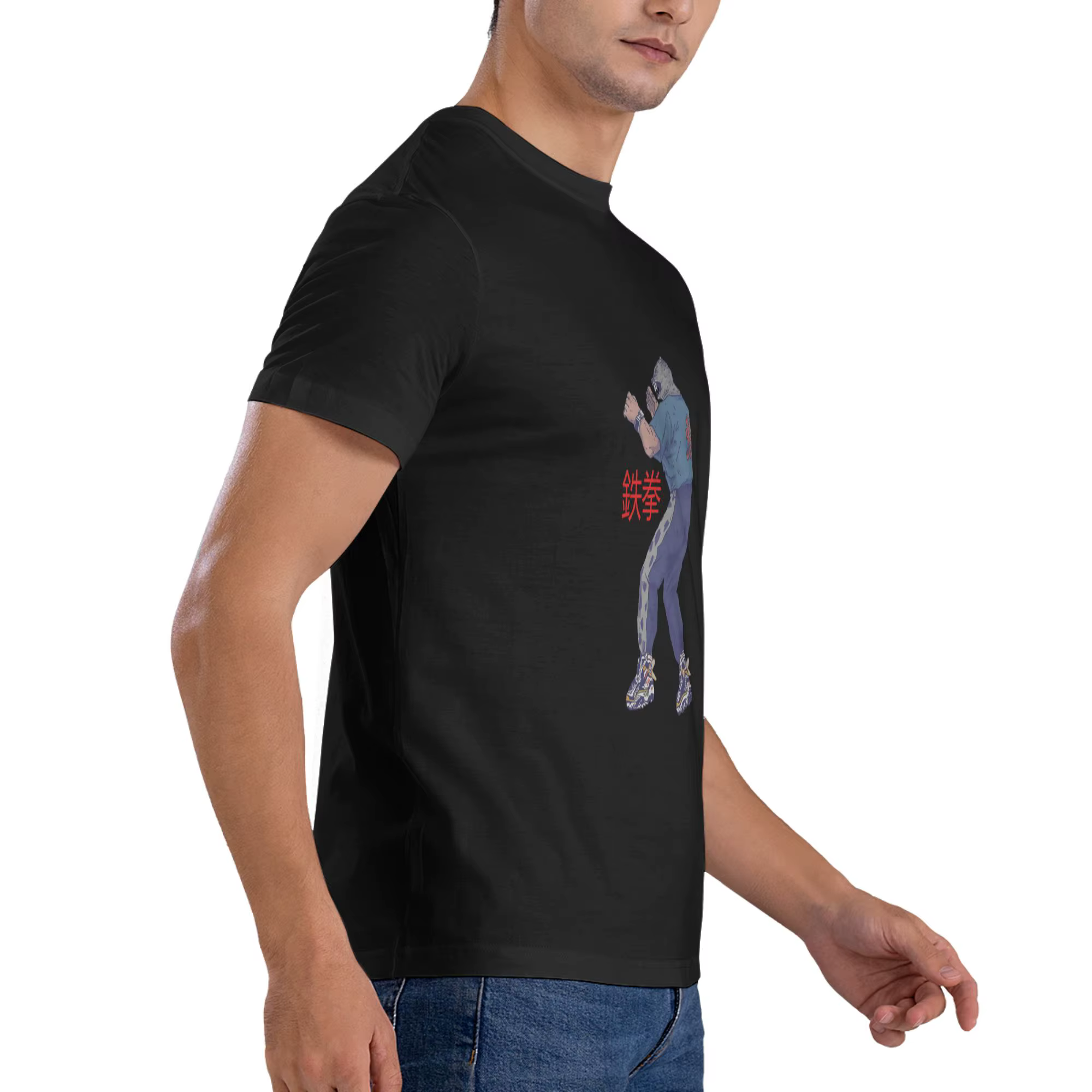 Funny King Tekken Essential T-shirt imprimé pour hommes