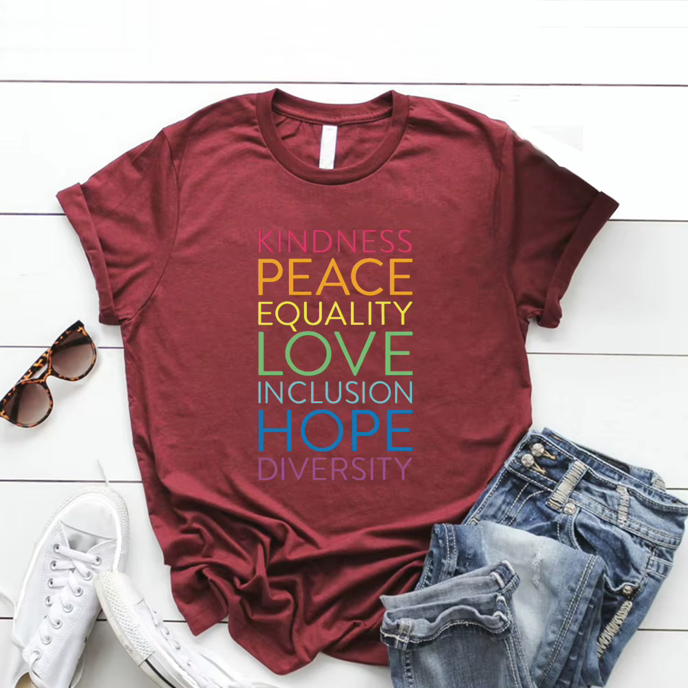 T-shirt Kindness, paix