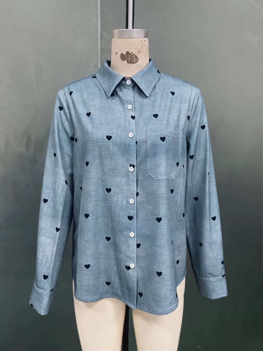 Chemise à manches mi-longues