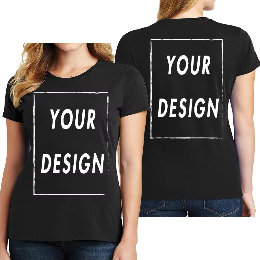 Équipe de personnalisation de t-shirts de haute qualité pour hommes et femmes. Ajoutez votre propre design