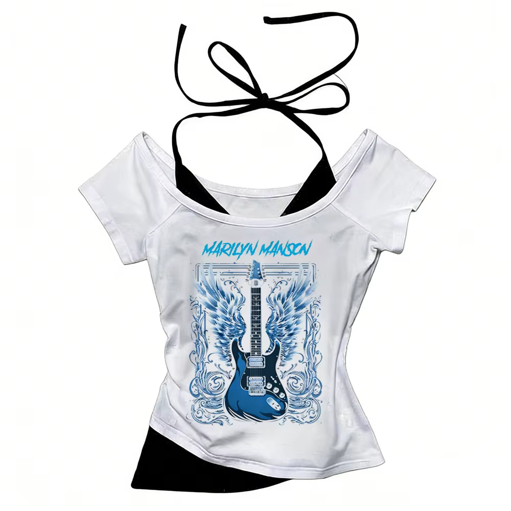 T-shirt Marilyn Manson pour femmes