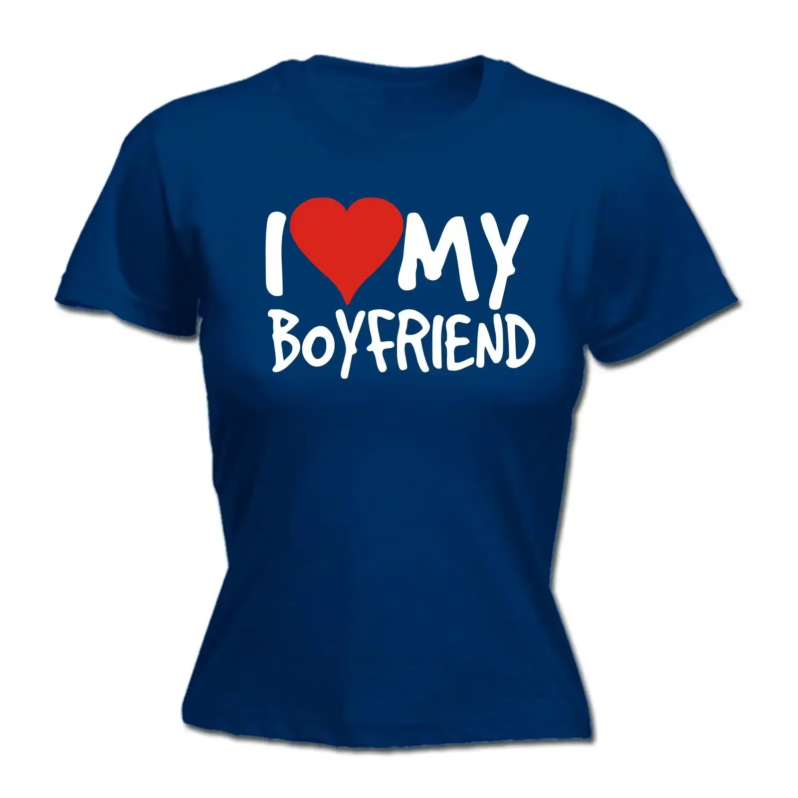 T-shirt humoristique Kawaii I Love My Mari Boyfriend WOMENS
