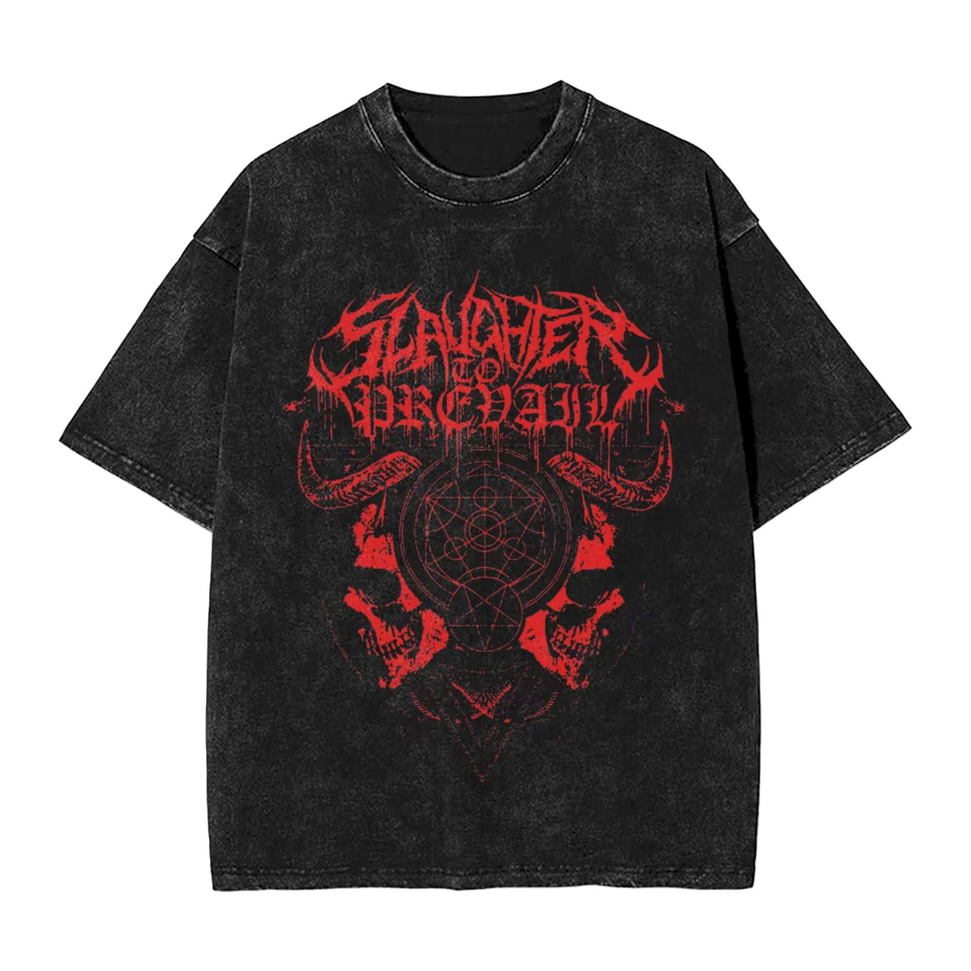 T-shirt Deathcore Band Slaughter To Prevail Global Tour Mercah pour hommes et femmes