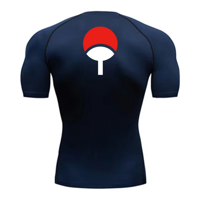 T-shirt de compression graphique pour homme