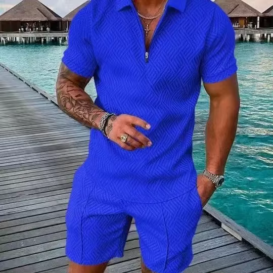 Hawaii nouveau costume Polo pour hommes mode