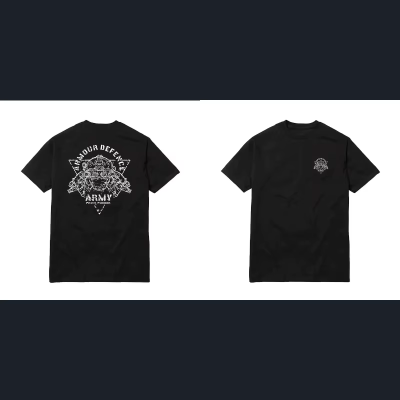 T-shirt graphique Armour Defense Army Peacekeeper pour hommes et femmes
