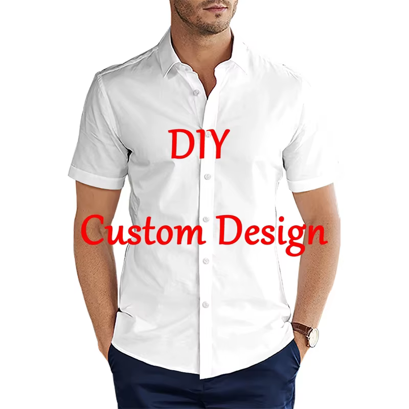T-shirt personnalisé imprimé en 3D pour hommes