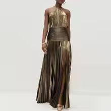Robe longue de soirée sexy et luxueuse pour femme