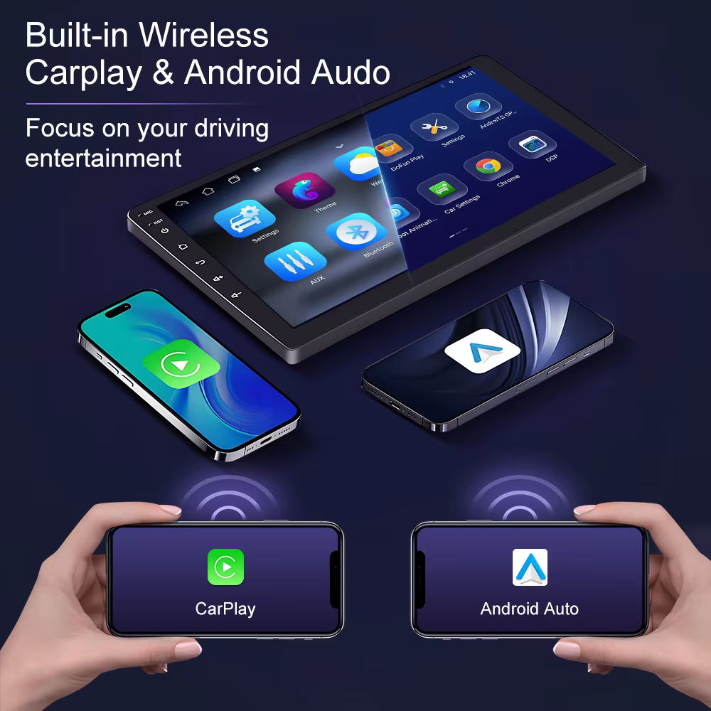 Android 16 Carplay Car pour Volkswagen POLO 5 2008 - 2020 Autoradio Stéréo Lecteur Multimidia GPS Navigation