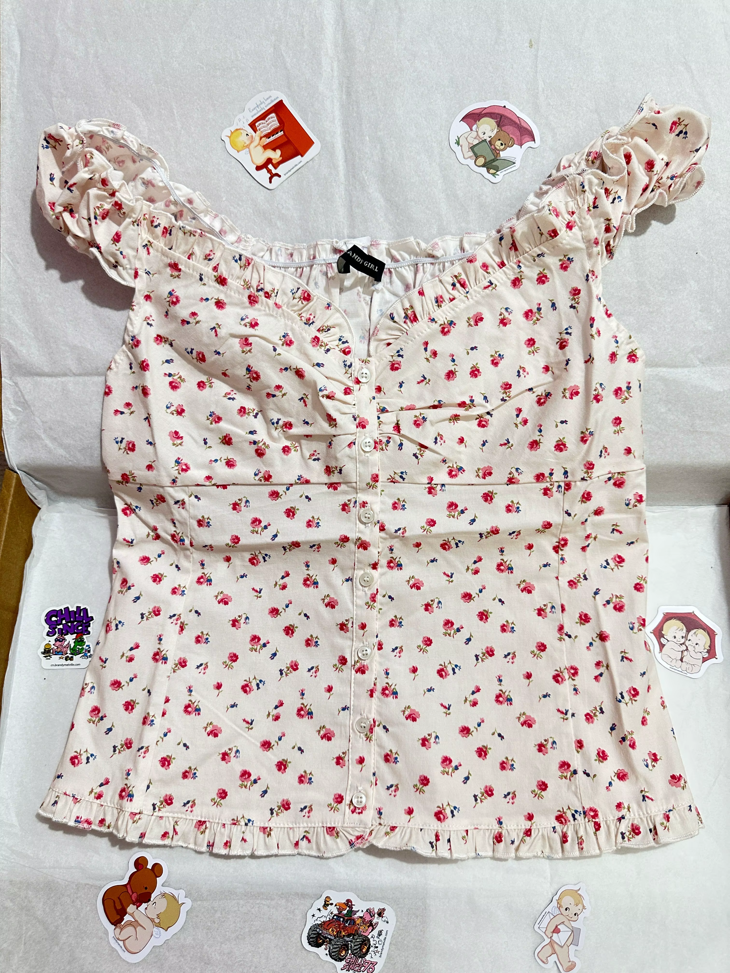 T-shirt imprimé Floral pour femmes