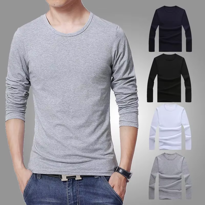 T-shirts Homme Nouveauté 2026 MRMT – T-shirt Slim à Manches Longues