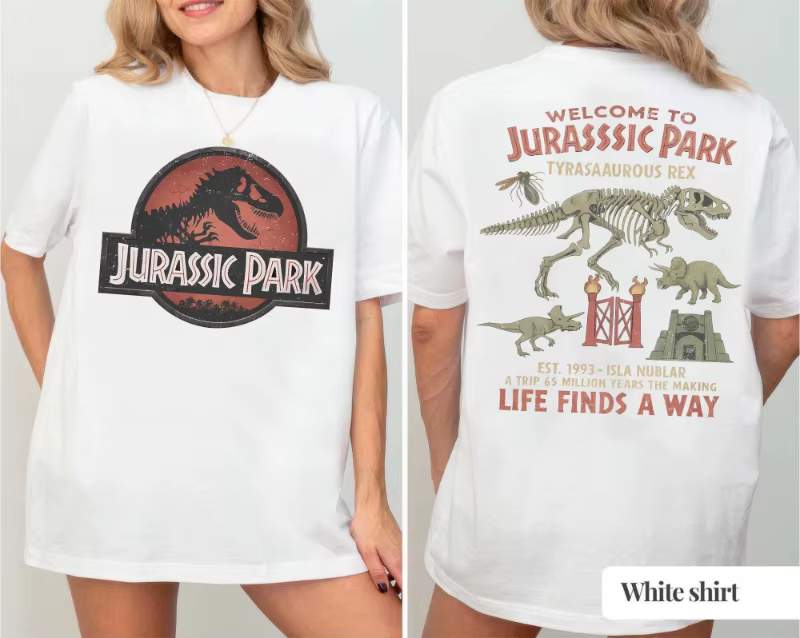 Chemise vintage Jurassic Park
