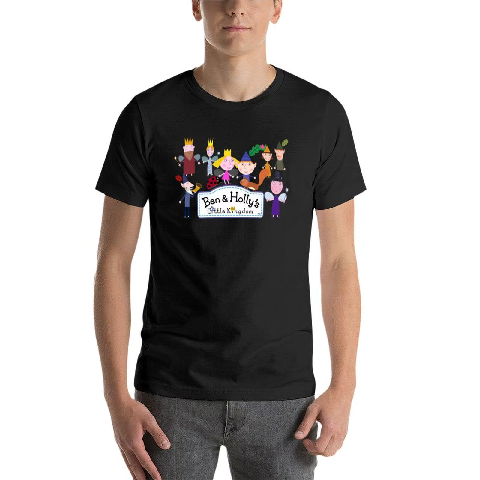 T-shirt du petit royaume de Ben et Holly pour homme