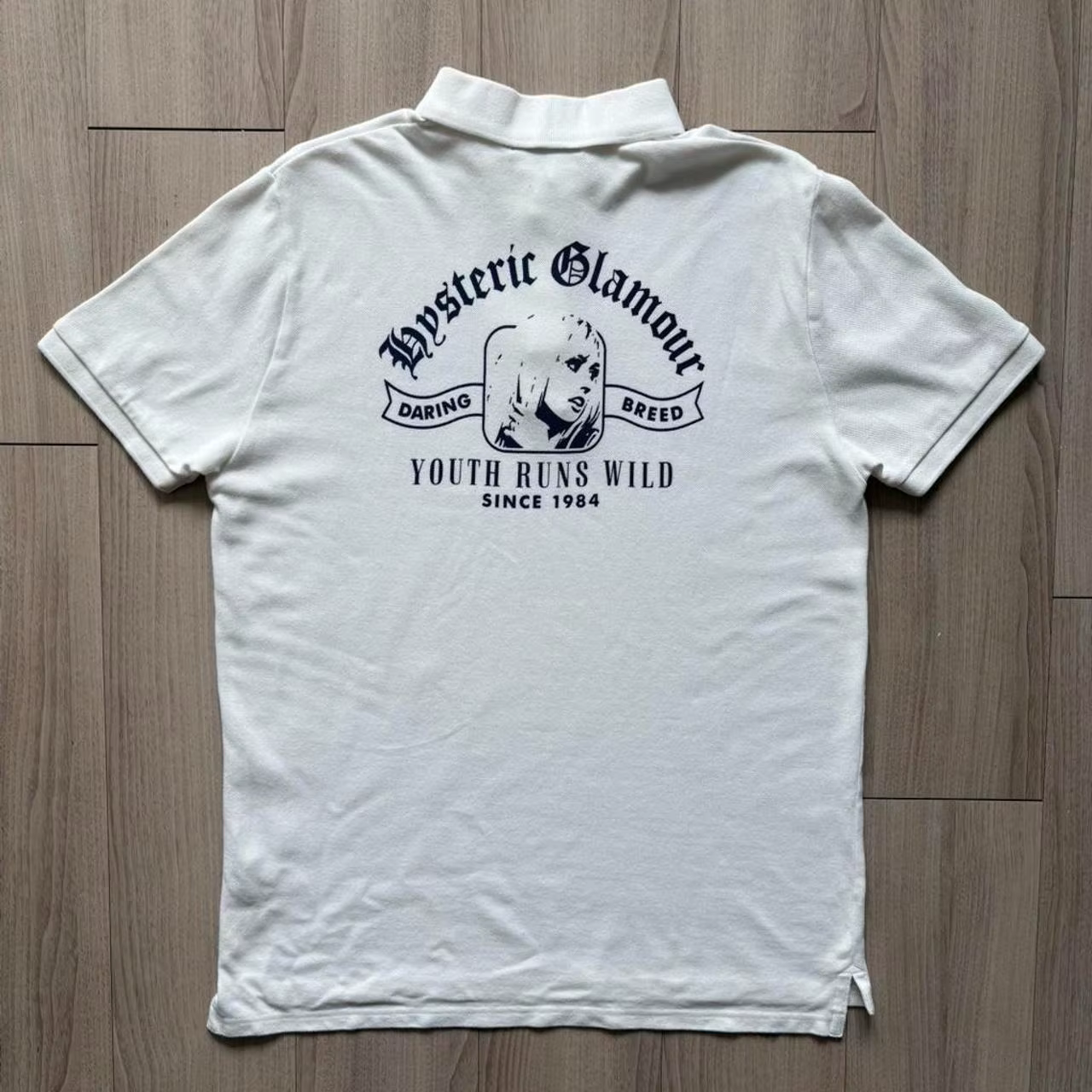Polo imprimé Hysteric Glamour Y2K