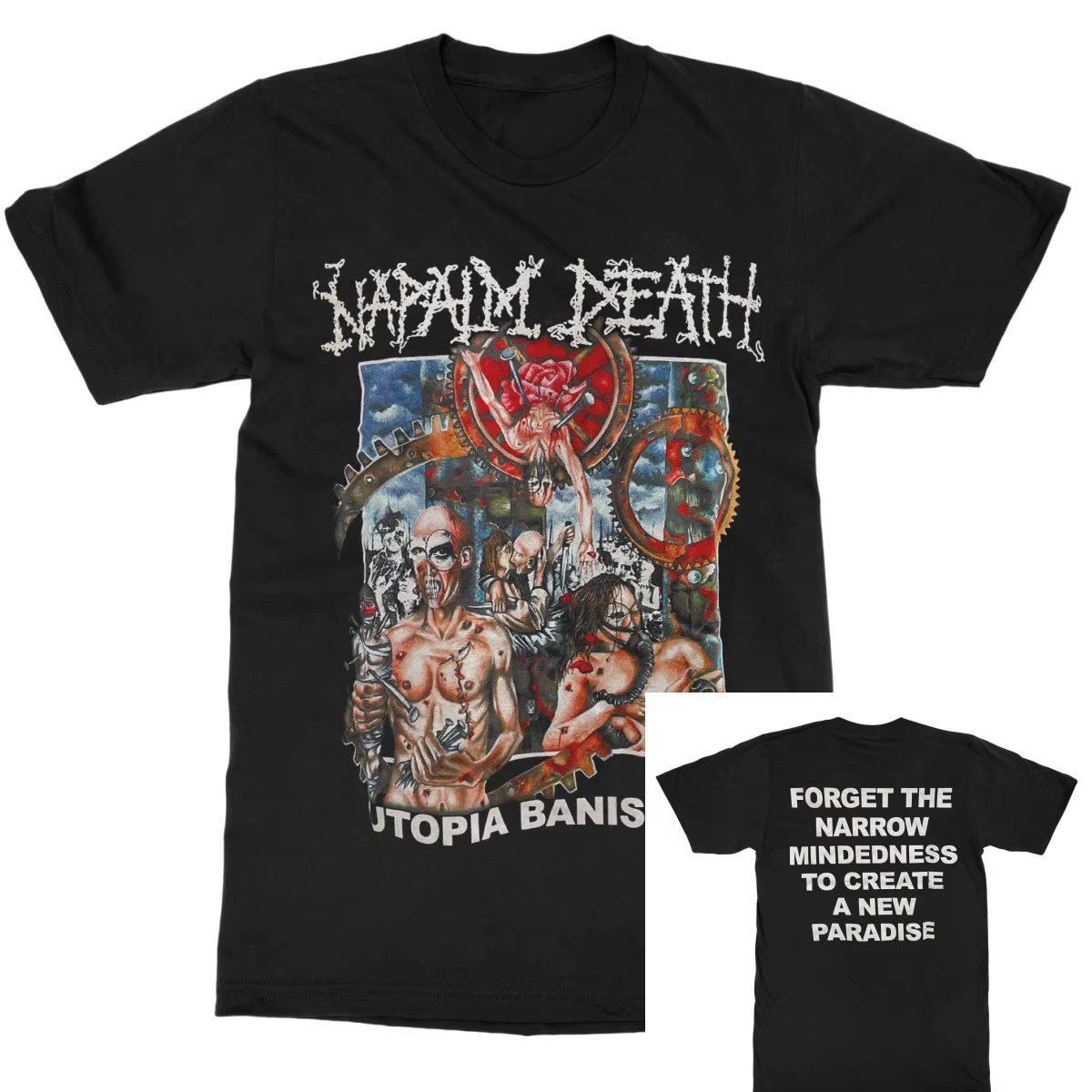 T-Shirt Napalm Death Harmony Corruption Band
