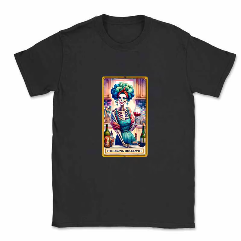 Autocollant de cartes de tarot de transfert DTF pour vêtements, patch thermocollant sur t-shirts, autocollant de transfert de chaleur pour femmes, bricolage personnalisé, mode