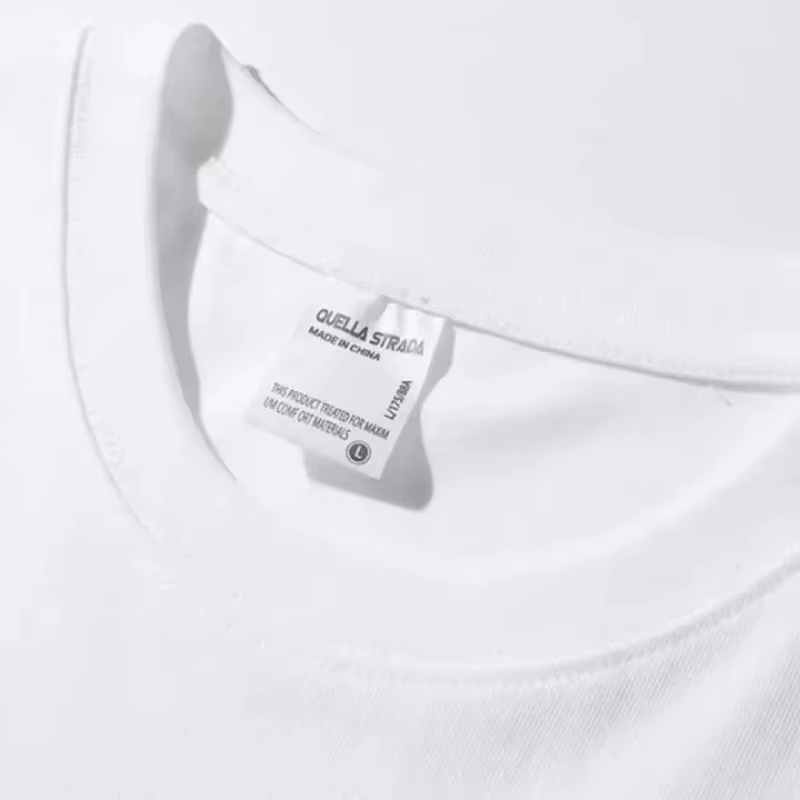 T-shirt pour hommes 600g T-shirt à manches courtes en coton robuste pour hommes mode coton épaissi à manches courtes T-shirt à manches mi-longues