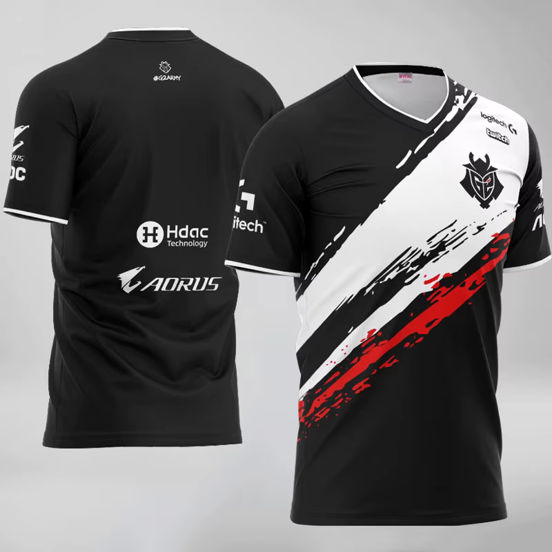 Nouvel été G2 Esports T-shirt jeu LOL CSGO essentiels