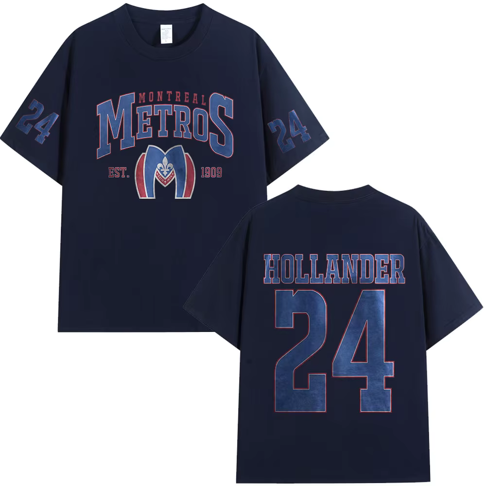 T-shirt Heated Rivalry Shane Hollander 24 Montreal Metros pour hommes et femmes