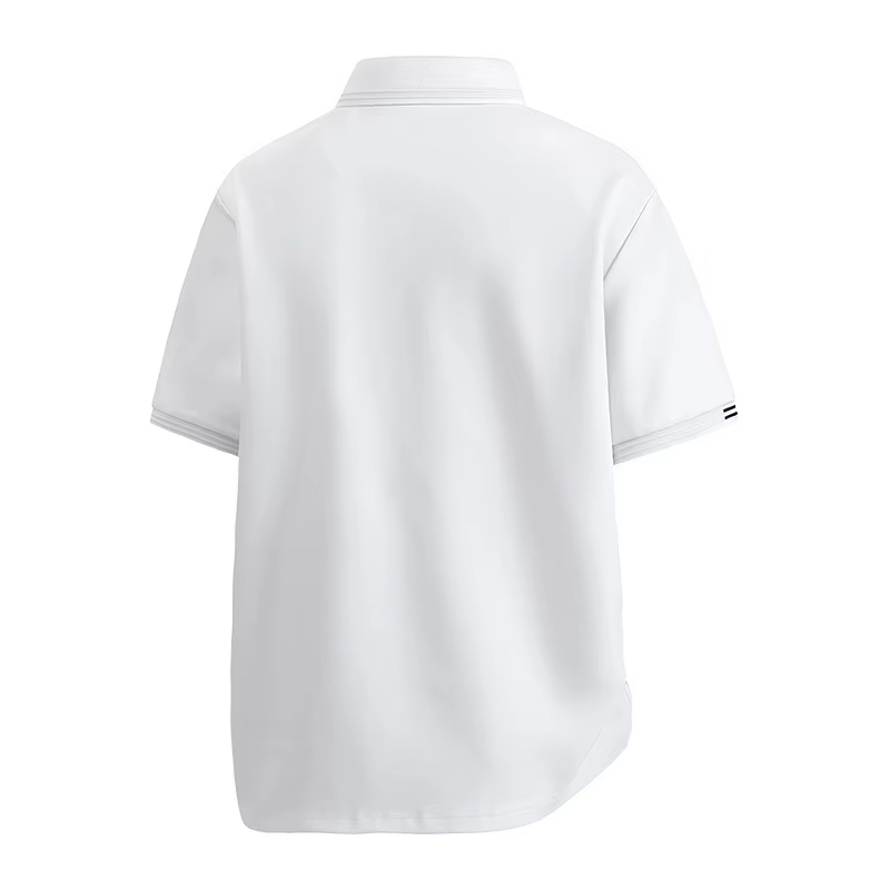 Polo d'affaires à manches courtes pour hommes 95 coton demi