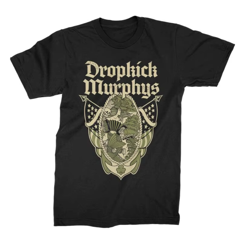 T-shirt Dropkick Murphys Irish Cap Skull