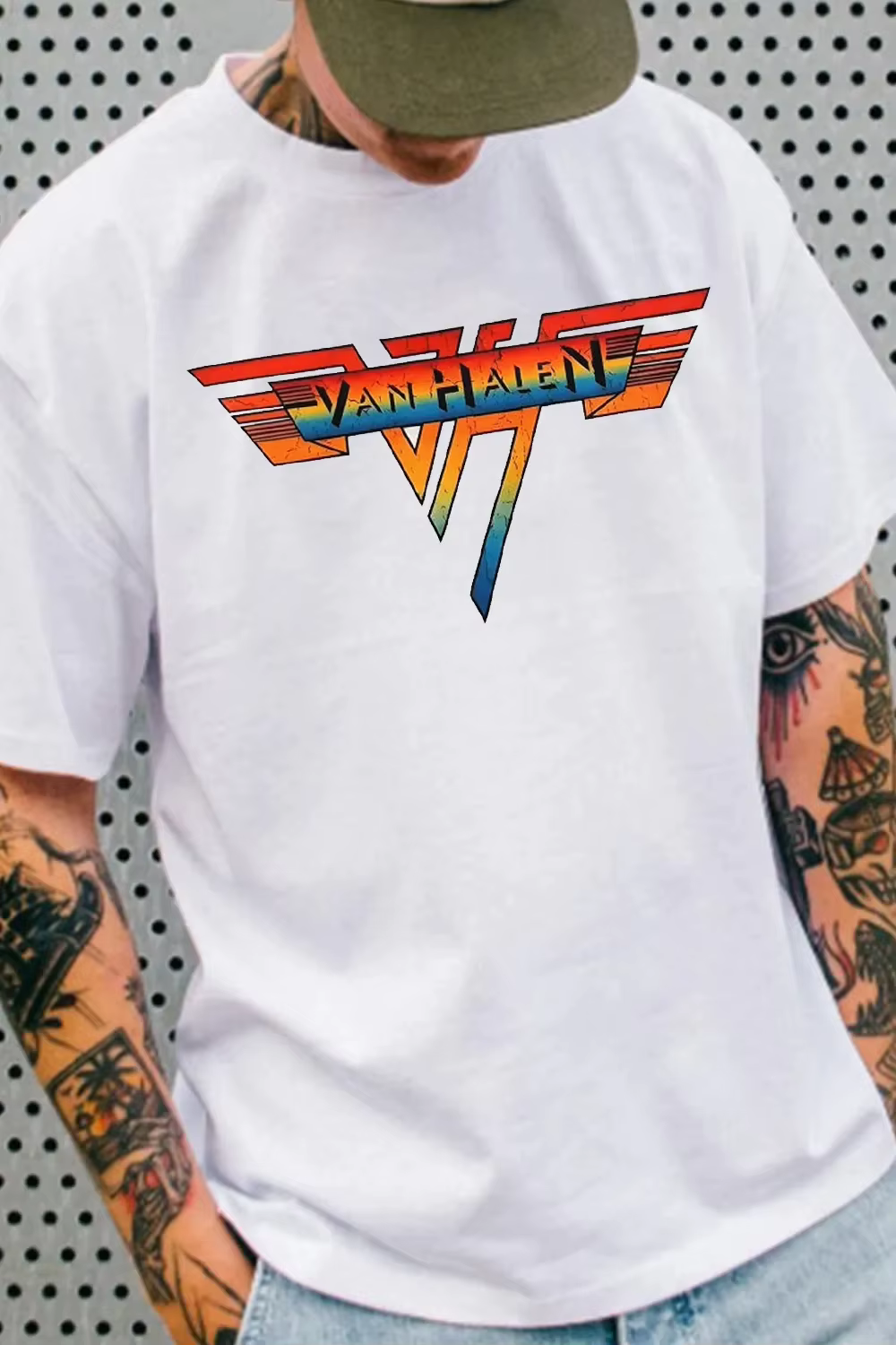 T-shirt unisexe Van Halen 2026 pour homme et femme