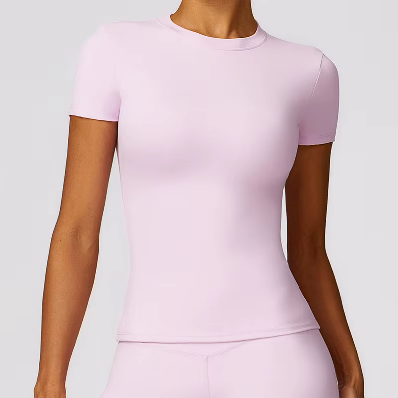 T-shirt de sport à manches courtes pour femmes