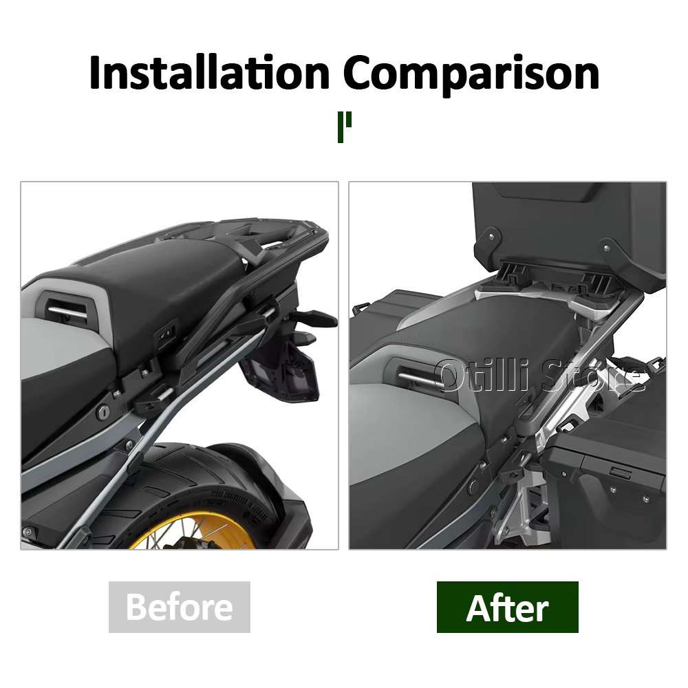 Support de Top Case Vario pour Moto BMW R1300GS ADV R1300GSA R 1300 GS Adventure 2024 2025 – Porte-Bagages Arrière