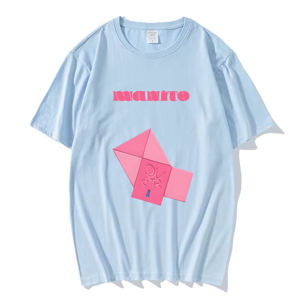 Qpacks-T-shirt à manches courtes en coton
