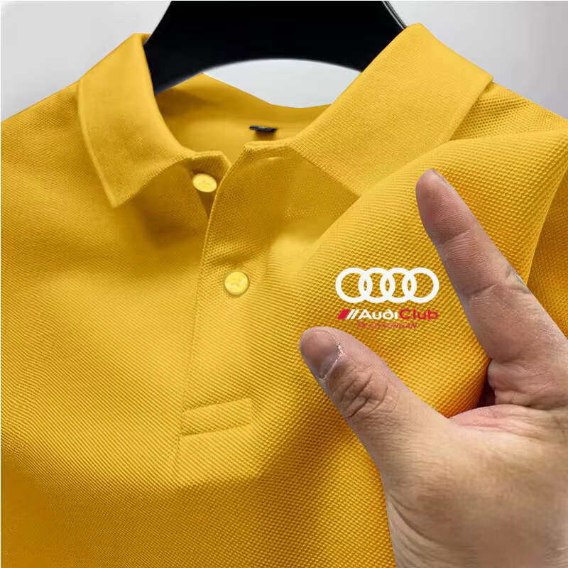 Polo Audi : Vêtement de course moto simple et tendance