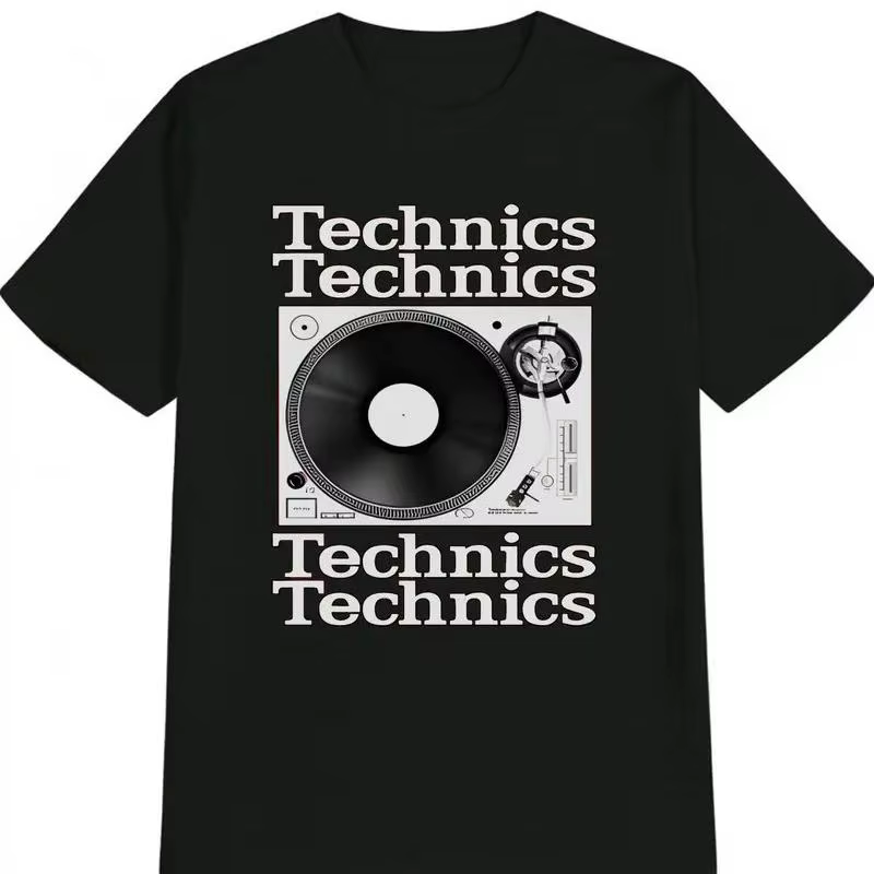 T-shirt Technics Vintage pour hommes